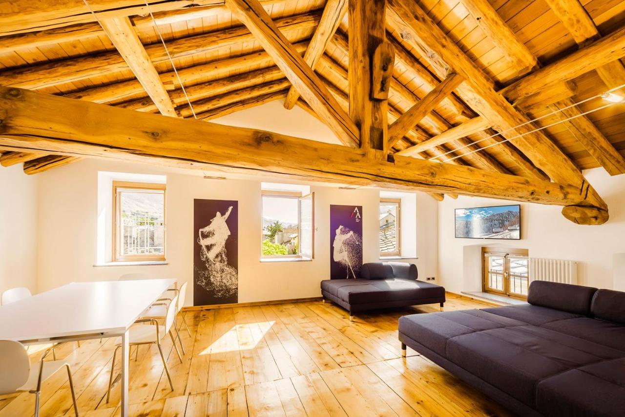 Alp Apartments Ski & Bike - Xavier อาออสตา ภายนอก รูปภาพ