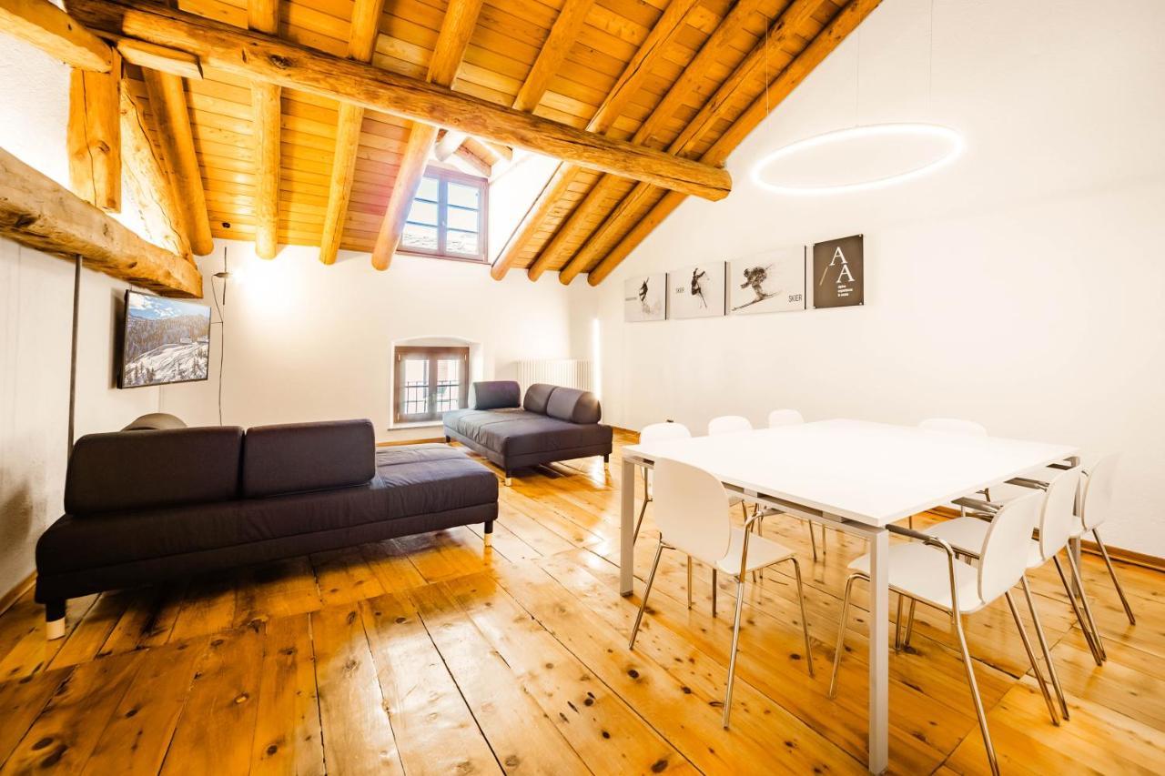 Alp Apartments Ski & Bike - Xavier อาออสตา ภายนอก รูปภาพ