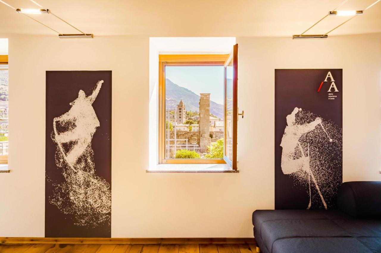 Alp Apartments Ski & Bike - Xavier อาออสตา ภายนอก รูปภาพ